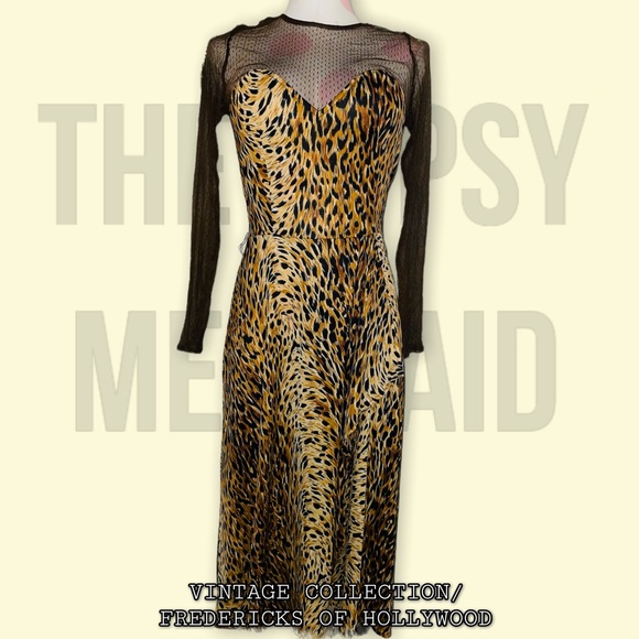 Vintage Frederick's Midi Skirt (M)
